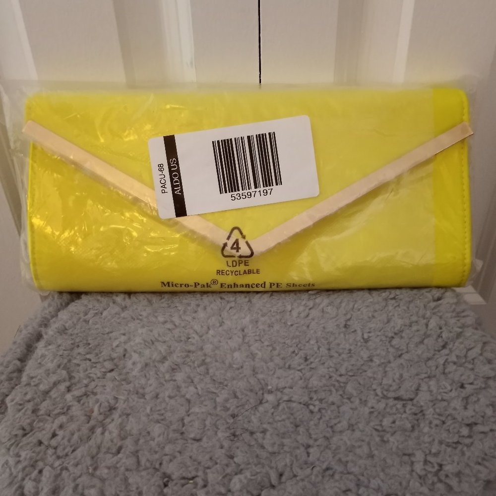 Electric Yellow Neon Clutch